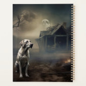 labrador halloween eng planner (Achterkant)