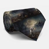 labrador halloween eng stropdas (Opgerold)