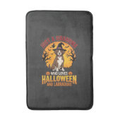 Labrador Halloween Oma Hond Ontwerp_1 Badmat (Voorkant Verticaal)