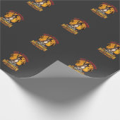 Labrador Halloween Oma Hond Ontwerp_1 Cadeaupapier (Hoek)
