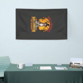 Labrador Halloween Oma Hond Ontwerp_1 Spandoek (Beurs)