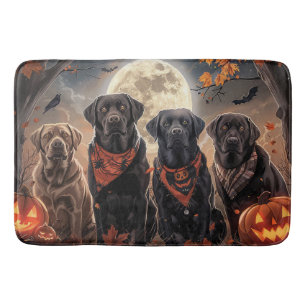Labrador Halloween Spooky Badmat