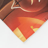 Labrador Halloween Spooky Fleece Deken (Hoek)