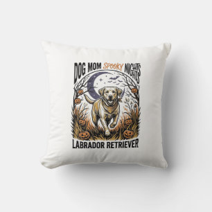 Labrador Halloween T-shirt Vintage Dog Moeder Graf Kussen
