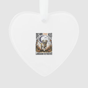 Labrador Halloween T-shirt Vintage Dog Moeder Graf Ornament
