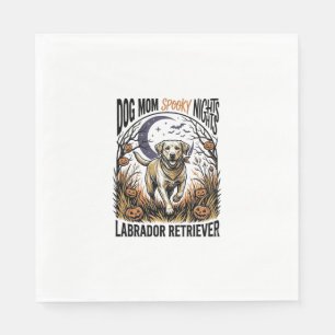 Labrador Halloween T-shirt Vintage Dog Moeder Graf Servet