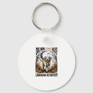 Labrador Halloween T-shirt Vintage Dog Moeder Graf Sleutelhanger