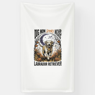 Labrador Halloween T-shirt Vintage Dog Moeder Graf Spandoek