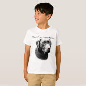 Labrador Happy Face T-shirt (Voorkant volledig)