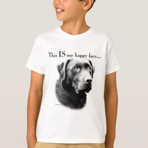 Labrador Happy Face T-shirt