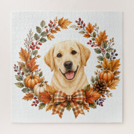 Labrador-herfstkrans Legpuzzel