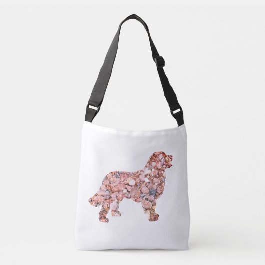 Labrador Hond All-over-Print Cross Body Bag Crossbody Tas (Voorkant)