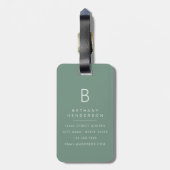 Labrador-hond Bagage Label (Achterkant verticaal)