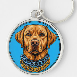 🔑 Labrador-hond-cadeau voor hondenliefhebbers Sleutelhanger