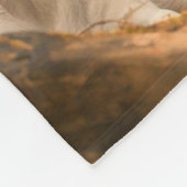 Labrador hond gepersonaliseerd fleece deken (Hoek)