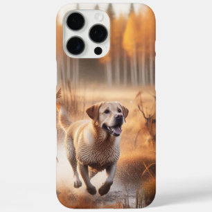 Labrador / hond in de herfsteendenjacht iPhone 16 pro max hoesje