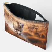Labrador / hond in de herfsteendenjacht etui (Open)