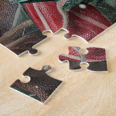 Labrador Hond Kerst Festiviteit Legpuzzel (Zijkant)