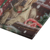 Labrador Hond Kerst Festiviteit Snijplank (Hoek)