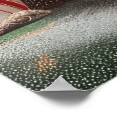 Labrador Hond Kerstfeest Poster (Hoek)