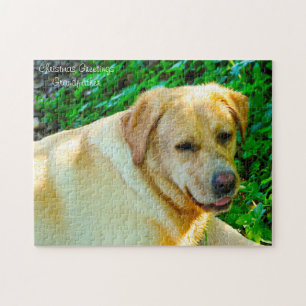 Labrador hond. legpuzzel