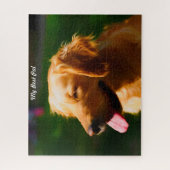 Labrador hond. legpuzzel (Verticaal)