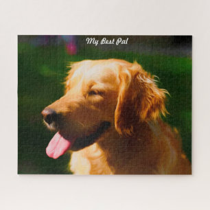 Labrador hond. legpuzzel