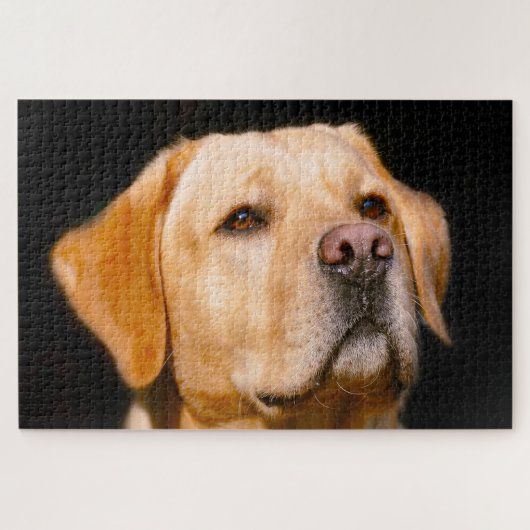 Labrador Hond. Legpuzzel (Horizontaal)