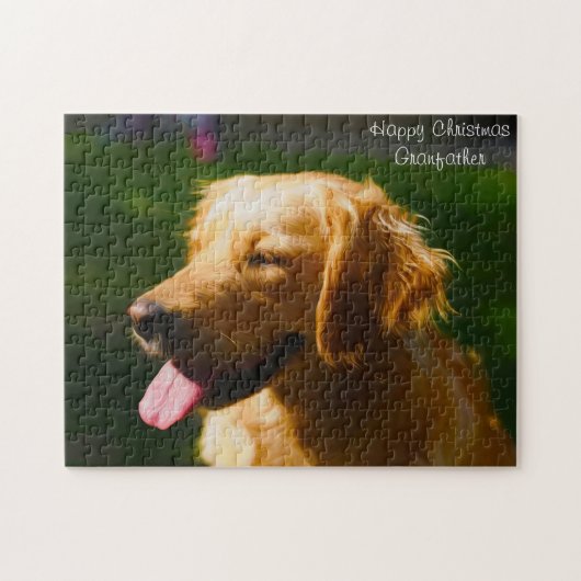 Labrador hond. legpuzzel (Horizontaal)