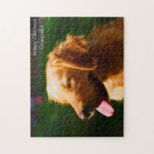 Labrador hond. legpuzzel (Verticaal)
