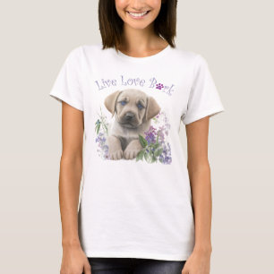 Labrador Hond Moeder Bloemstuk T-shirt