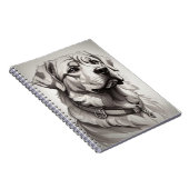 Labrador hond notitieboek (Rechterzijde)