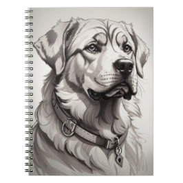 Labrador hond notitieboek