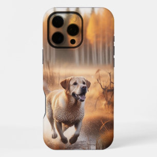 Labrador/hond tijdens de herfst eendenjacht iPhone 16 pro max hoesje