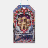 Labrador Hond Valentijnsdag Cadeaulabel (Voorkant)