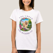 Labrador-hond-wandel-training kleding t-shirt (Voorkant)