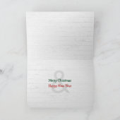 Labrador-honden in Red Kersttruck Feestdagen Kaart (Binnen)