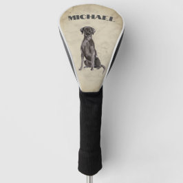 Labrador Hondenliefhebber Cream Persoonlijk Golfheadcover