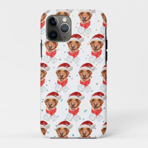 Labrador-hondenras Kerstmis Case-Mate iPhone Case