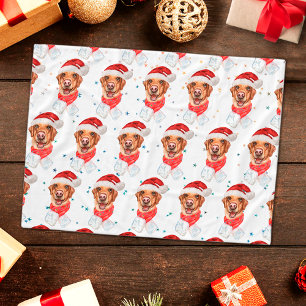 Labrador Hondenras Kerstmis Fleece Deken