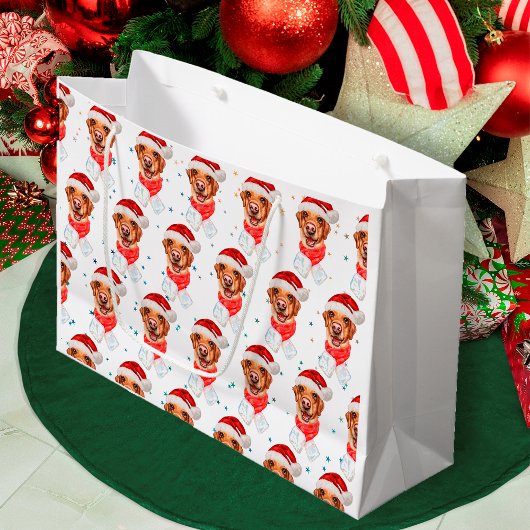 Labrador Hondenras Kerstmis Groot Cadeauzakje