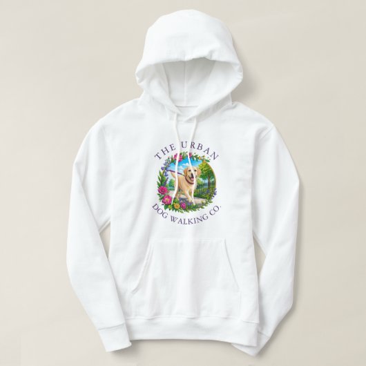 Labrador-hondenuitlaat trainings kleding hoodie (Design voorkant)