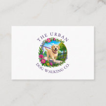 Labrador Hondenuitlater Aangepast Logo  Visitekaar