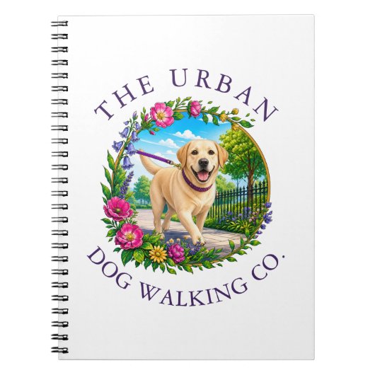 Labrador Hondenuitlater Trainer Notitieboek (Voorkant)