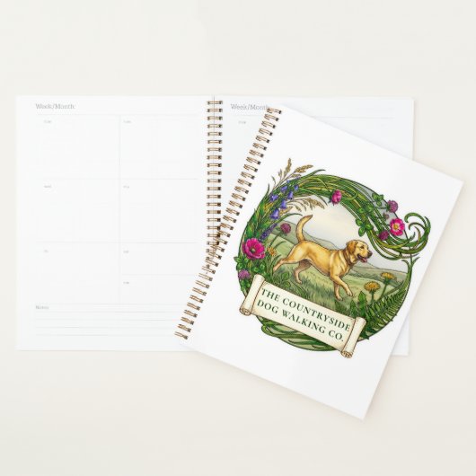 Labrador Hondenuitlater Trainer Planner (Display)