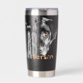 Labrador Im A LAB Person Labrador Dog Geïsoleerde Drinkbeker (Voorkant)