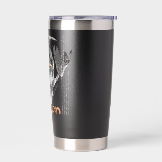 Labrador Im A LAB Person Labrador Dog Geïsoleerde Drinkbeker (Links)