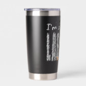 Labrador Im A LAB Person Labrador Dog Geïsoleerde Drinkbeker (Rechts)