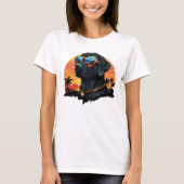 Labrador in Style T-shirt (Voorkant)