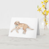 Labrador-kaart Kaart (Gele Bloem)